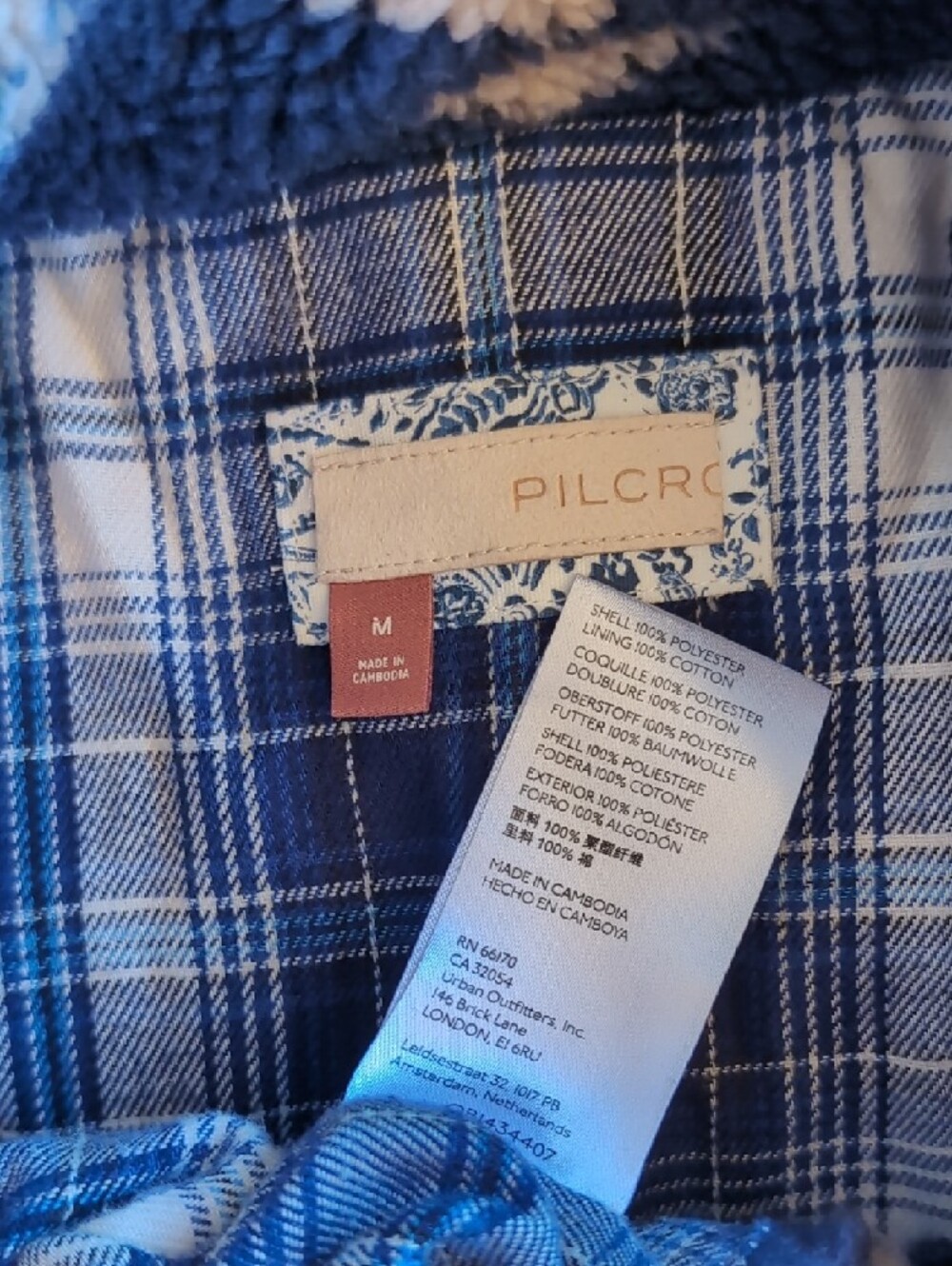 Anthropologie Pilcro Leopard Sherpa Duster - Picture 10 of 12